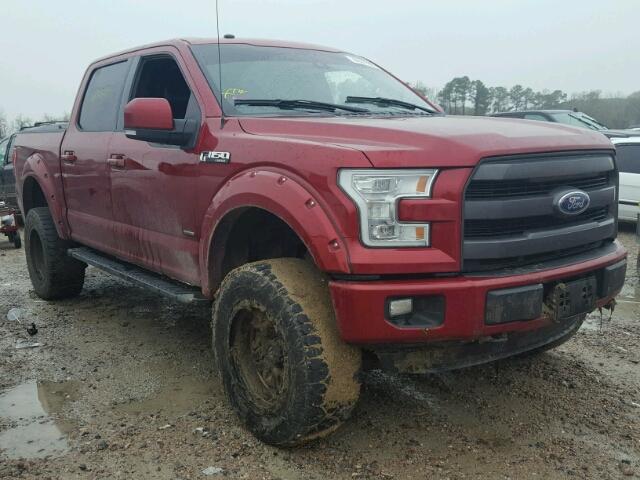Sold 2016 FORD F150 salvage car