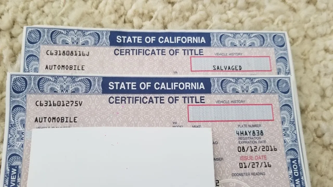 Blue Title vs. Clean Title: Key Differences Explained