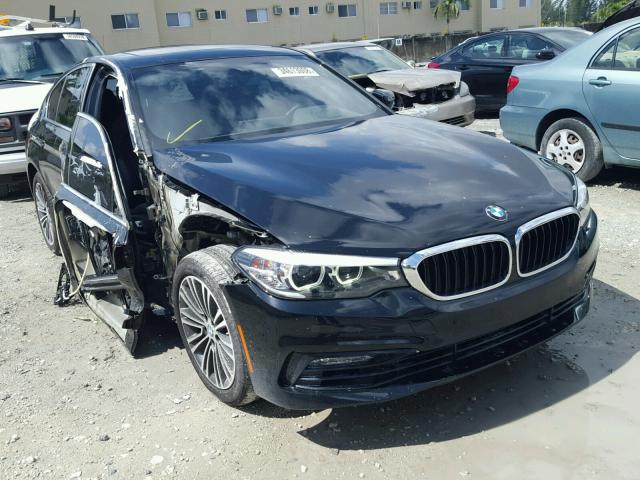 Sold 2017 BMW 5 SERIES salvage car