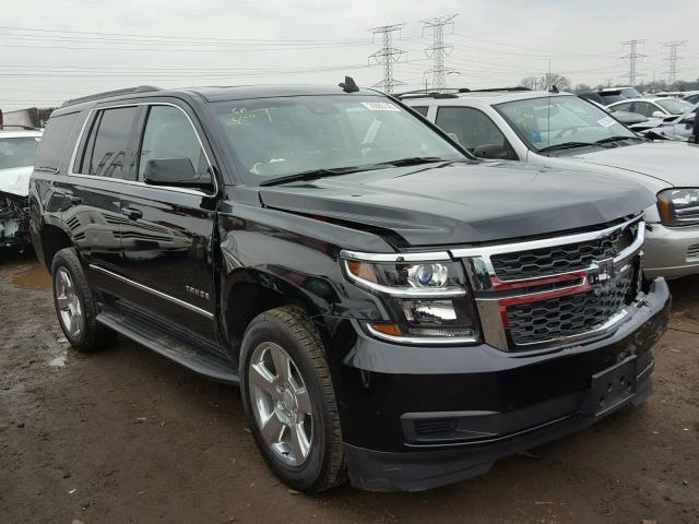 Sold 2017 CHEVROLET TAHOE salvage car