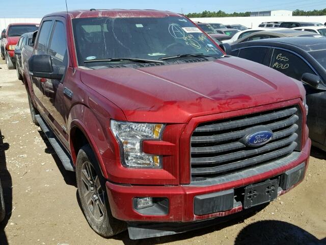 Sold 2017 FORD F150 salvage car