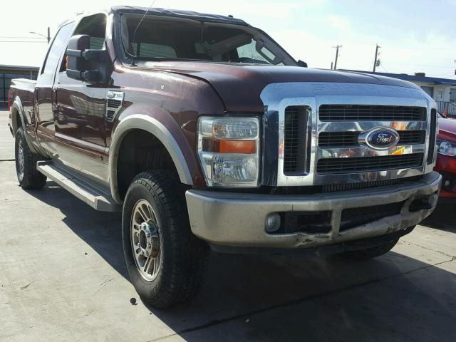 Sold 2008 FORD F250 salvage car
