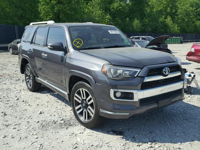 Sold 2015 TOYOTA 4RUNNER salvage car